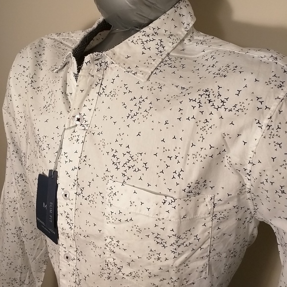 michael brandon Other - NWT Michael Brandon Button Casual 3 Point Star